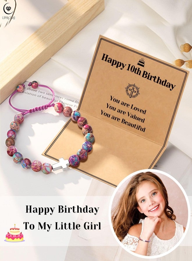UPROMI 10 Year Old Girl Birthday Gifts, 10th Birthday Bracelet Decorations Gifts for 10 Year Old Girl Preteen Tween Girls Gifts Trendy stuff - Image 4