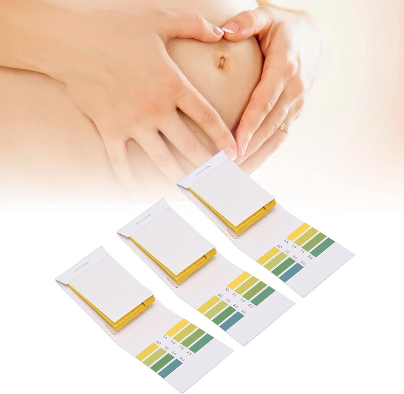 klarako Amniotic Fluid Test Strip,3 Sets Amniotic Fluid Test Strip Maternity Home High Sensitivity Feminine PH Test Strips PH Balance Test Strip - Image 2
