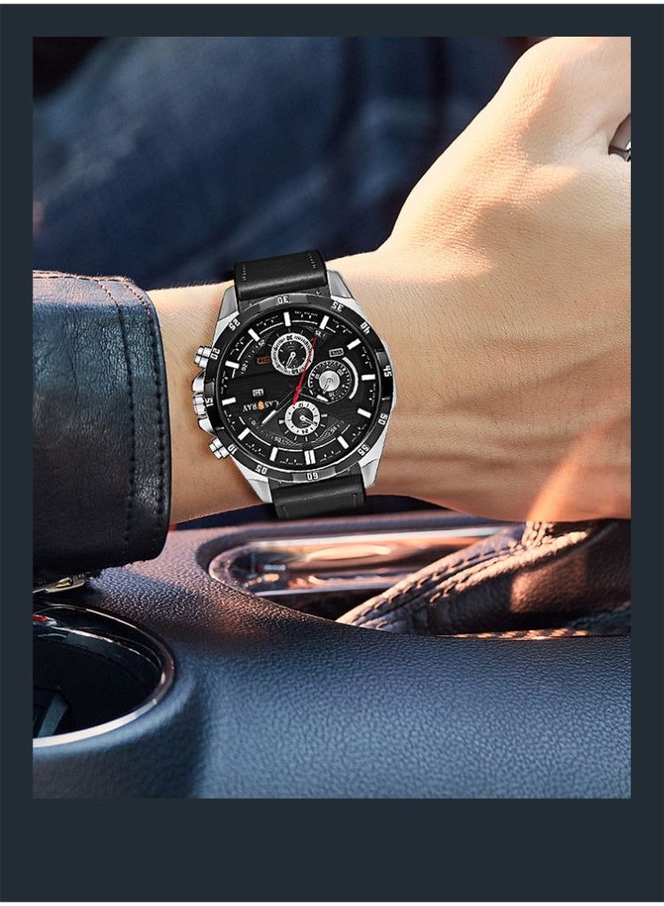 CASSRAY New fully automatic movement men's waterproof stylish sport night light trendy men's watch - Image 5