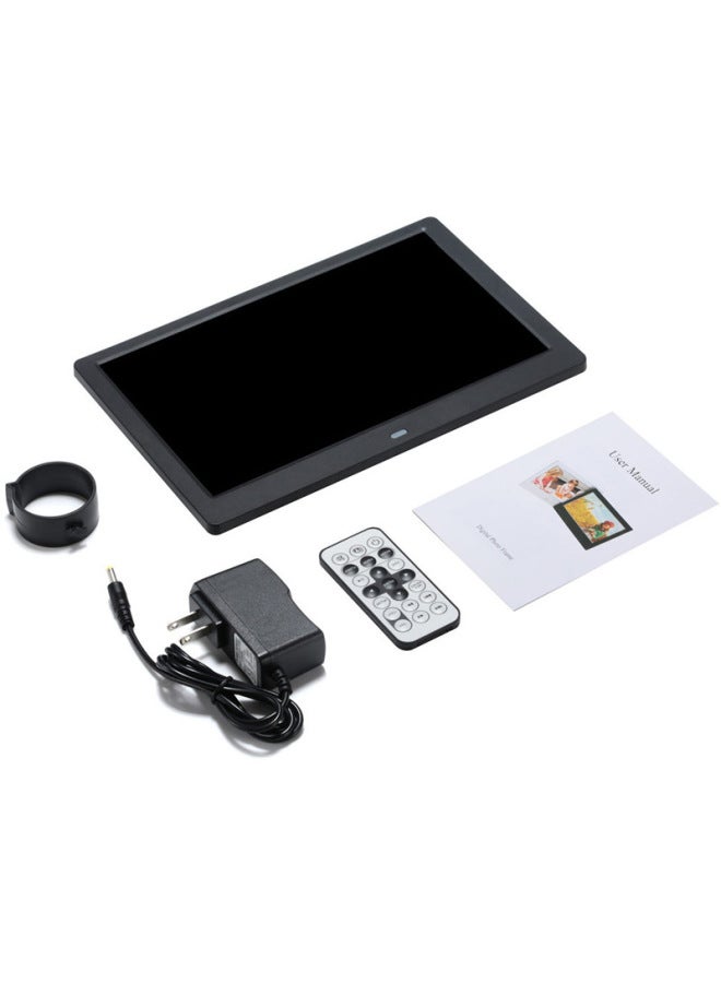 10.1-inch Digital Electronic Photo Frame Wall-mounted Desk Calendar Photo Album Video Player Plastic Shell-Color:10inch White (180*800ips Screen) 1080p Solution - Image 4