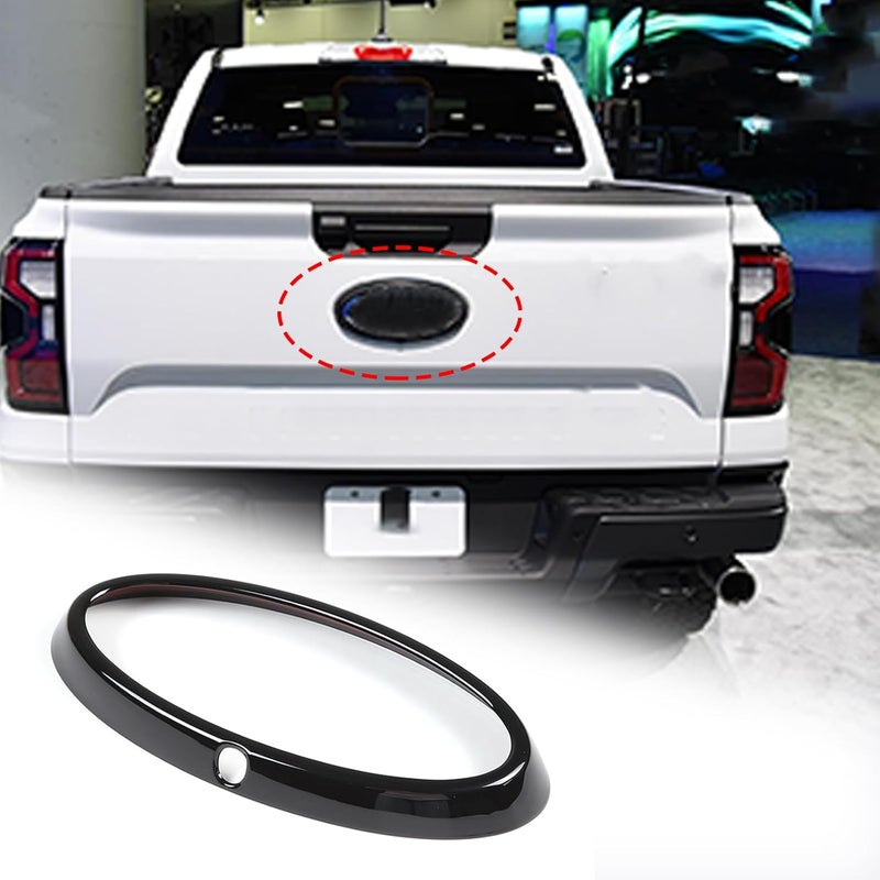 Lcojicep Car Tailgate Emblem Badge Logo Trim Cover for Ford Ranger - Image 1