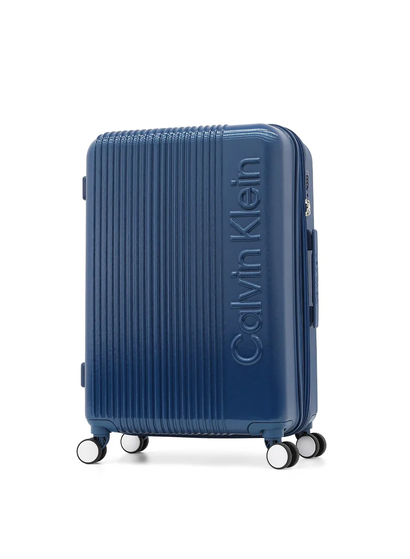كالفن كلاين طقم حقائب سفر كالفن كلاين ثلاث قطع صلبة بعجلات دوارة وقفل  قابلة للتوسيع للسفر