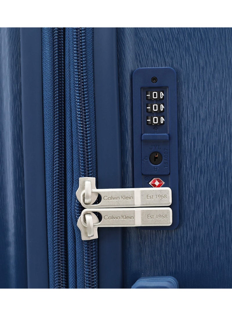 Calvin Klein 3-Piece Hardshell Luggage Set with Spinner Wheels, TSA Lock - Expandable Suitcase Trolley for Travel - Image 5