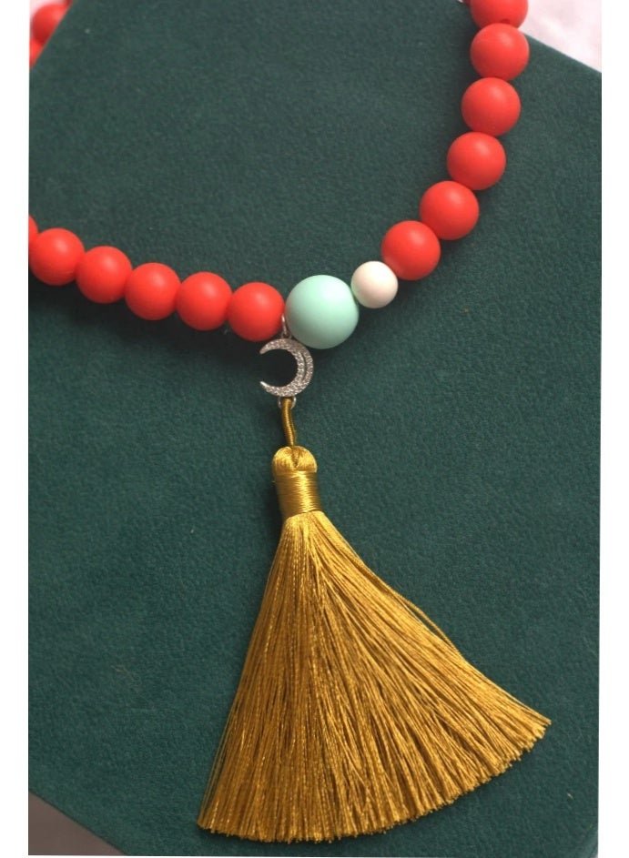 أول مسبحة للطفل النامي | 33 حبة صلاة | هدايا خاصة للعطلات وأعياد الميلاد والذكرى السنوية - Image 3