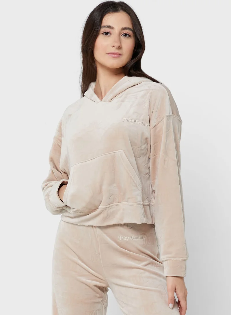 Juicy Couture Pocket Detail Hoodie