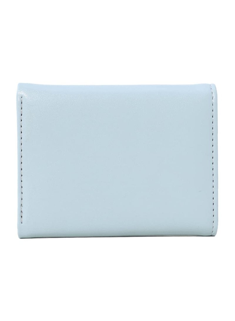 KASTWAVE Small Wallet, Cartoon Cute Wallet for Girls, Trifold Wallet Slim Coin Purse Cash Pocket ID Window, PU Leather Slim Purse, Credit Card Holders for Women Girls (Rabbit) - Image 4