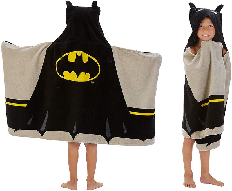 DC Comics Batman Hooded Towel Bath Wrap