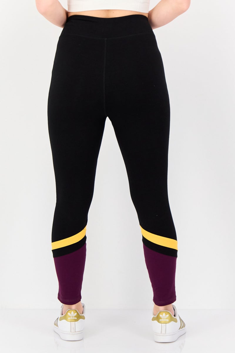 FILA Women Sportswear Fit Training Leggings, Black - Image 4