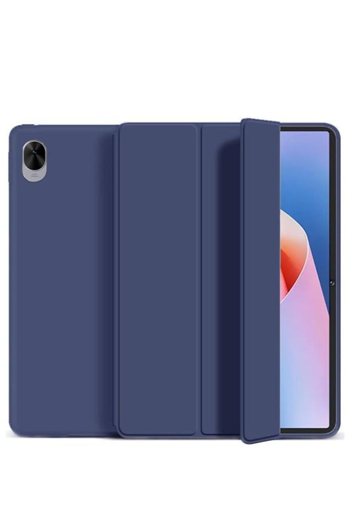 Tablet Case Compatible with Huawei MatePad 11.5s 2024, Slim Trifold Shockproof TPU Honeycomb Design Case with Rugged Stand + Auto Wake/Sleep Cover