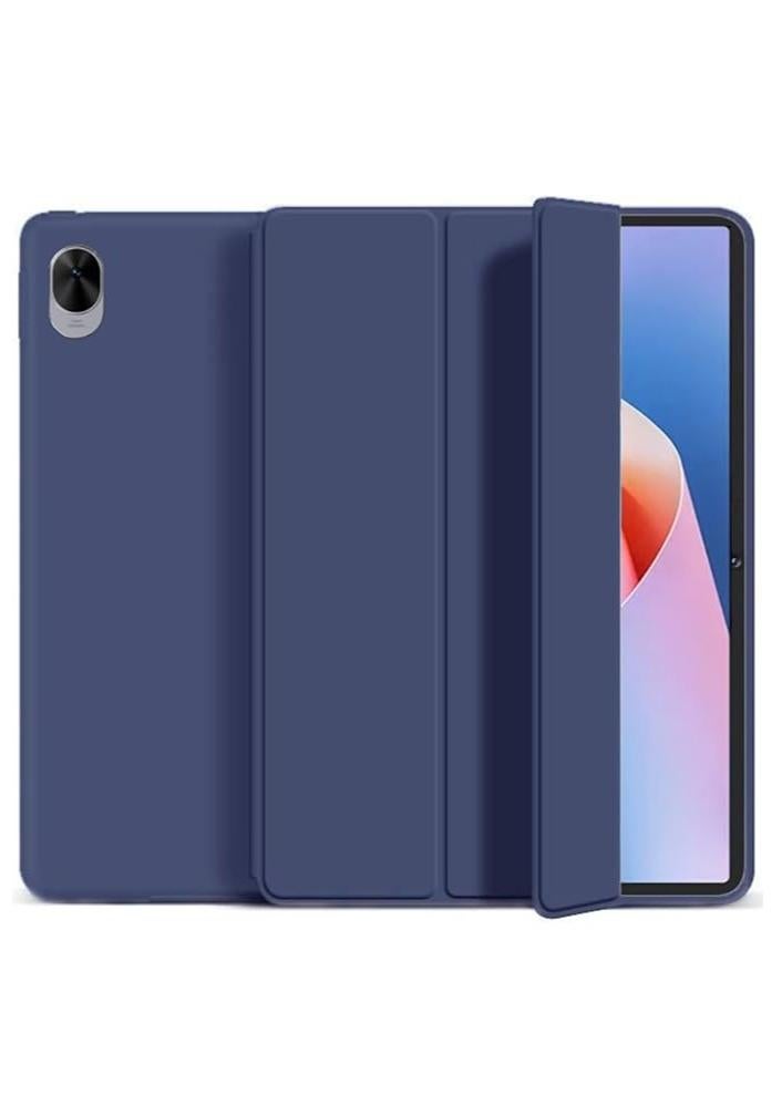 جراب تابلت متوافق مع هواوي ميت باد 11.5s 2024 ، جراب رفيع ثلاثي الطيات مضاد للصدمات من البولي يوريثين الحراري بتصميم خلية النحل مع حامل متين+ غطاء تنبيه/سكون تلقائي