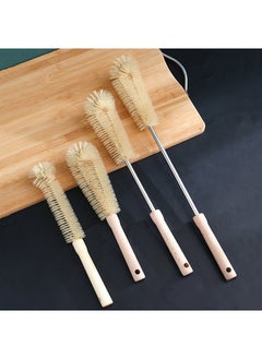 Generic Household wooden handle Cup brush long handle brush wash cup brush milk bottle no dead corner kitchen bottle cleaning artifact factory direct sales  - Image 2