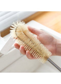 Generic Household wooden handle Cup brush long handle brush wash cup brush milk bottle no dead corner kitchen bottle cleaning artifact factory direct sales  - Image 3