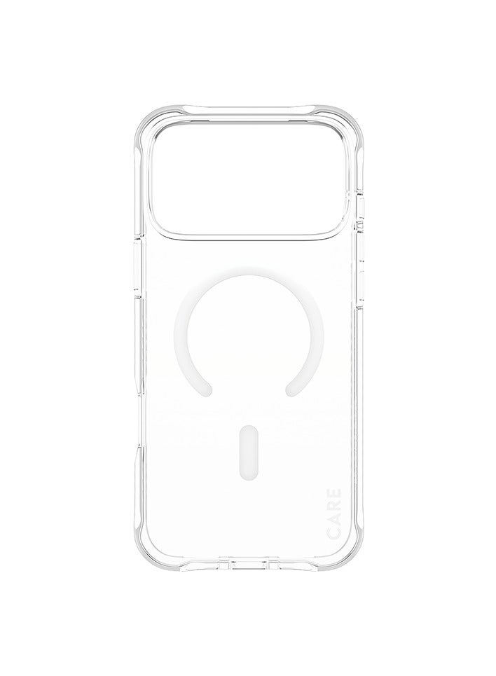 PanzerGlass CARE Fashionable Case Samba with White Magsafe iPhone 17 Pro Max - Clear - Image 3
