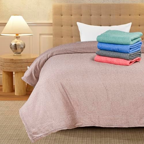 CHANDRAVATI Stylish Polar Fleece Single Bed AC Fleece Wool Blanket - 58x88 Inch || Skin Friendly ||Self|| (2) - Image 2