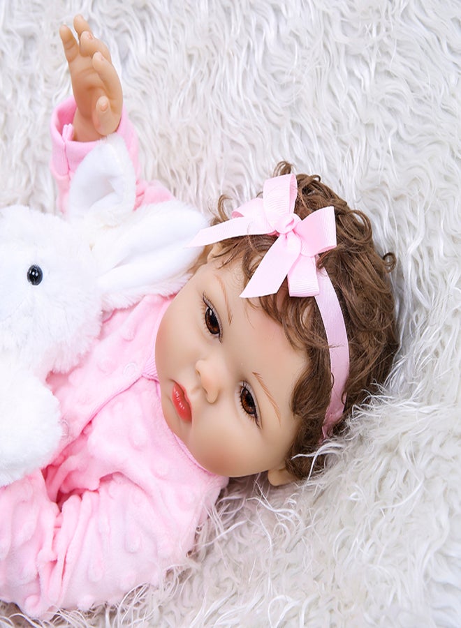 470mm Full Body Silicone Reborn Baby Doll Waterproof Baby Bath Toy Baby Kids Fashion Doll Gift - Image 4