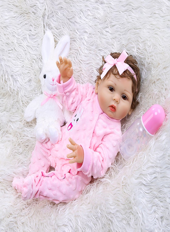 470mm Full Body Silicone Reborn Baby Doll Waterproof Baby Bath Toy Baby Kids Fashion Doll Gift - Image 5