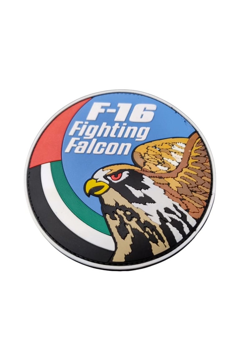 فايتر جيفتس شارة PVC الخاصة بـ F-16 Fighting Falcon الإمارات العربية المتحدة