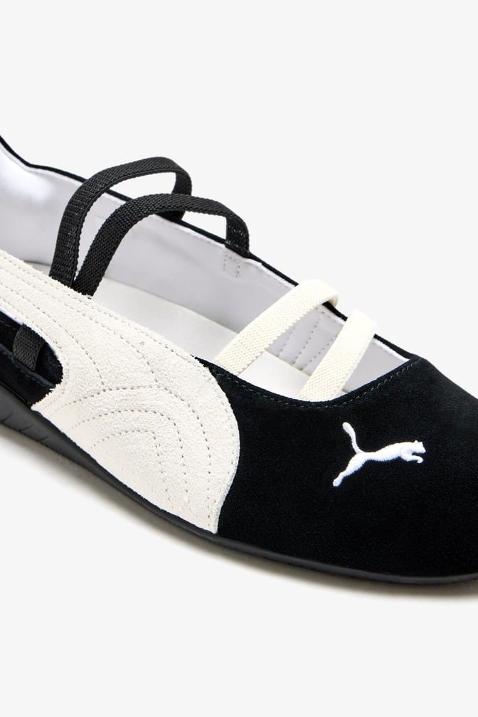 PUMA Speedcat Ballet Flats for Women | Black White| Comfort Shoes - Image 4
