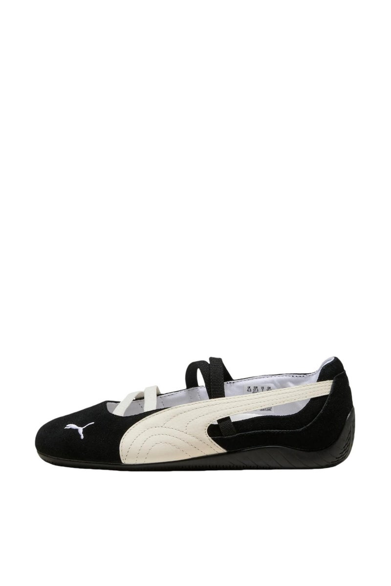 PUMA Speedcat Ballet Flats for Women | Black White| Comfort Shoes - Image 1