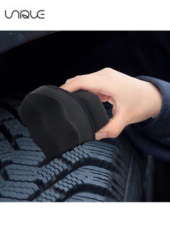 Unique 4 Pack Pro Tire Hex Grip Applicator Reusable Shine Dressing Pad Car Cleaning Supplies After Wash Cleaner for Vinyl Rubber Trim Accessories Wheel Rim，For Tire Detailing  - Image 4