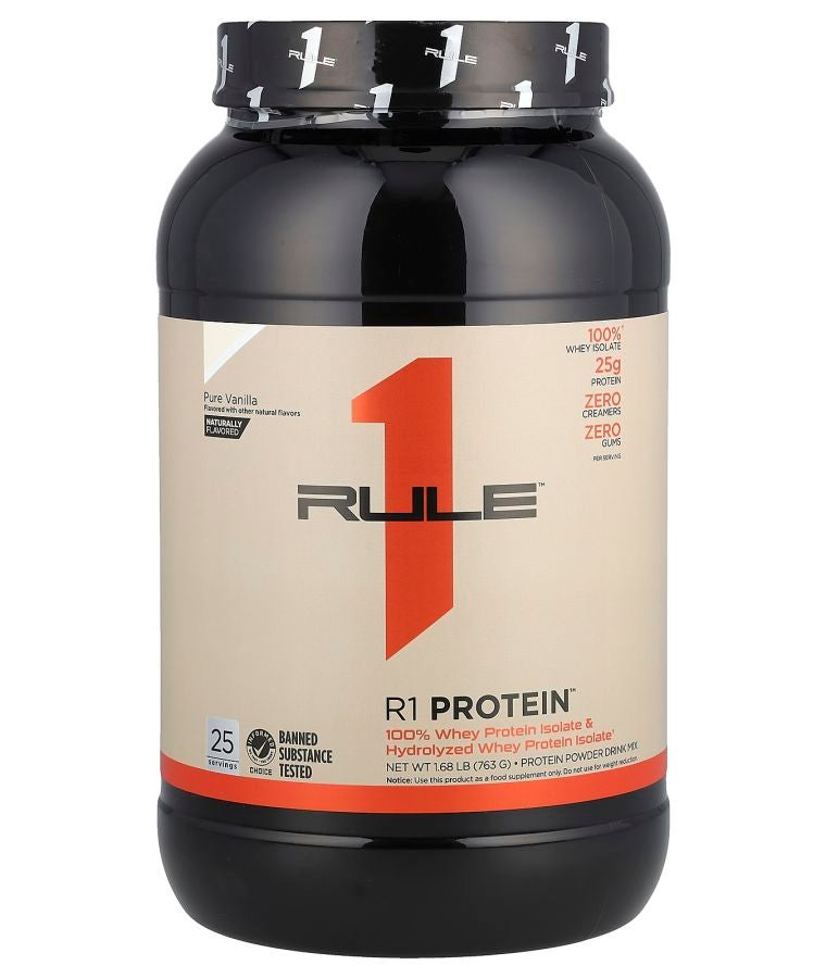 R1 Protein Powder Drink Mix Pure Vanilla 1.68 lb (763 g)