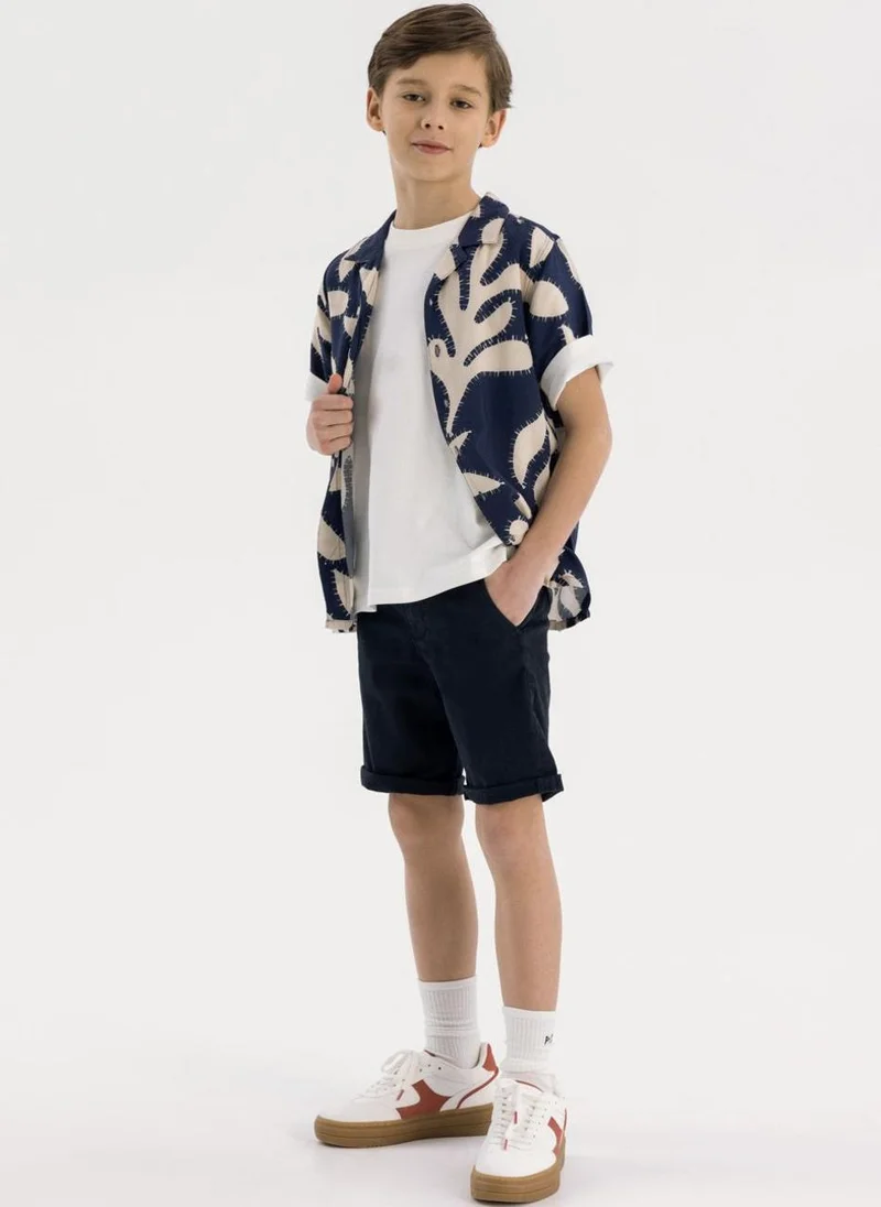 MINOTI Kids Boys  Woven Chino Shorts