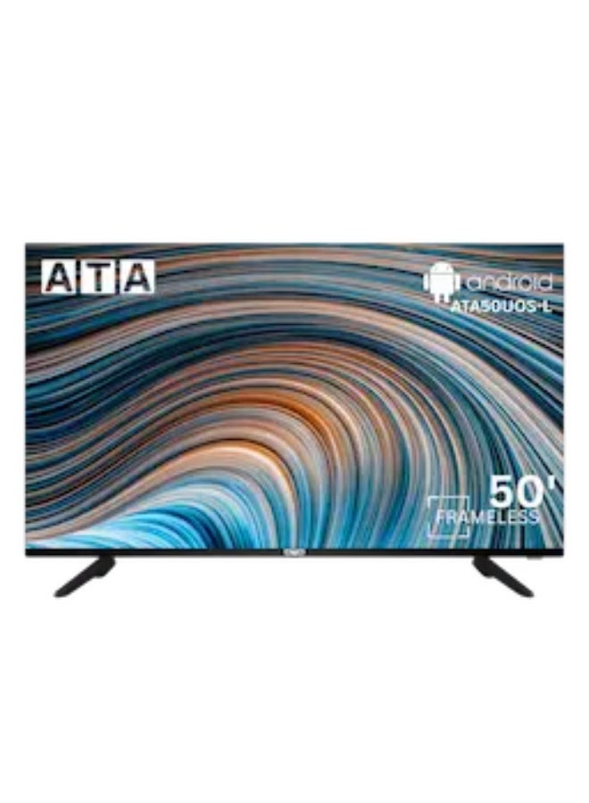 اي تي اي شاشة الذكية 50 بوصة بدقة 4K (ATA50UOS-L) - Image 1