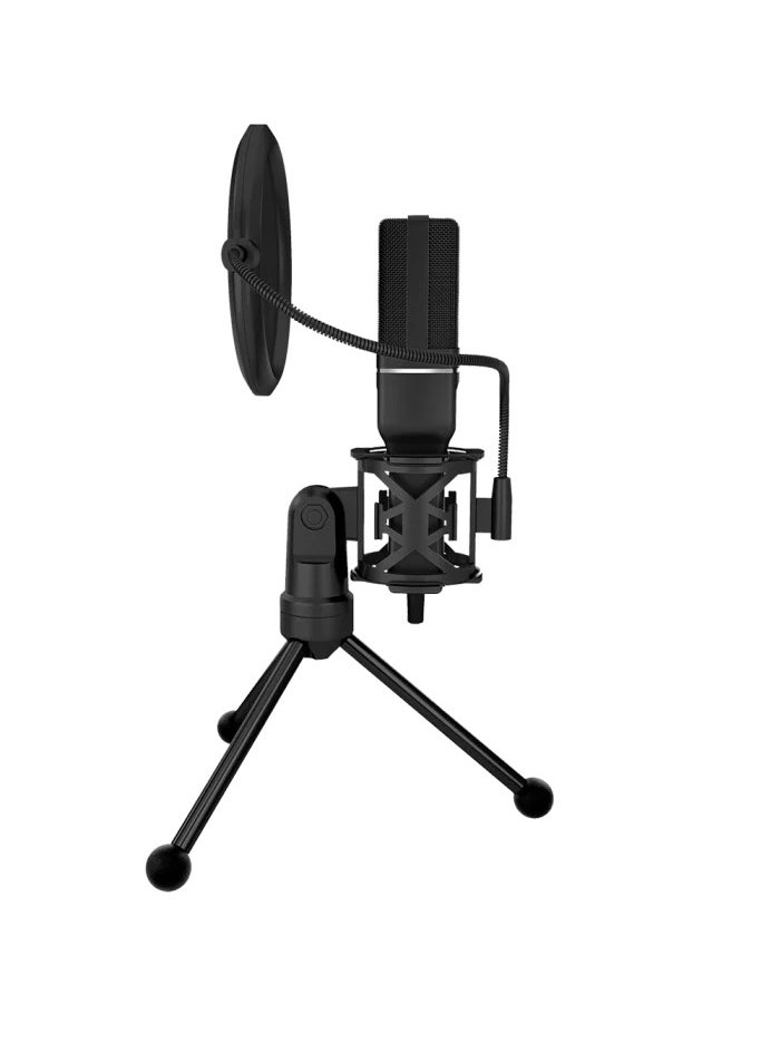MARVO - Scorpion MIC-03 Omnidirectional USB Desktop Microphone, Desktop Gaming Microphone, Computer Desktop Mic For Mac/PS4/PS5 - Image 1