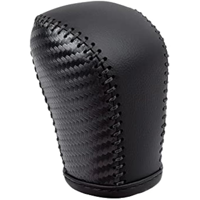 rayihni Auto Car Leather Gear Shift Knob Cover for Honda Civic 10th Gen 2021 2020 2019 2018 2017 2016 Accessories D - Image 1
