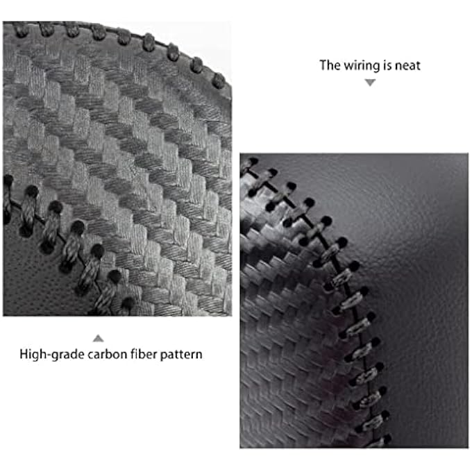 rayihni Auto Car Leather Gear Shift Knob Cover for Honda Civic 10th Gen 2021 2020 2019 2018 2017 2016 Accessories D - Image 4