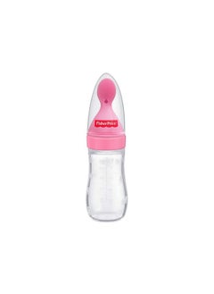 Fisher-Price Squeezy Silicone Food Feeder For Baby, Pink, 125Ml  - Image 3