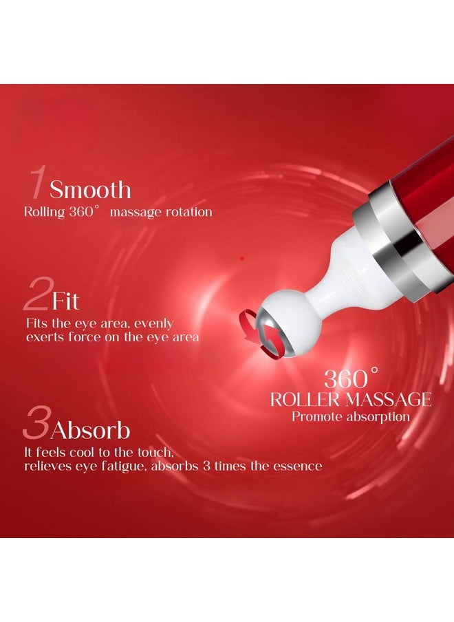 Bealions - Caffeine Eye Cream For Dark Circles: Morning Wake Up Under Eye Serum For Puffiness Bags Wrinkles Daily Skincare For Men Women - Image 1
