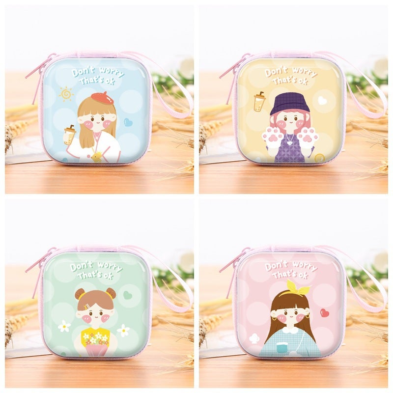 Christmas Childrens Cartoon Anime Astronaut Coin Purse Wholesale Training Institute Promotional Small Gifts Fancy Packaging Little Girl 
