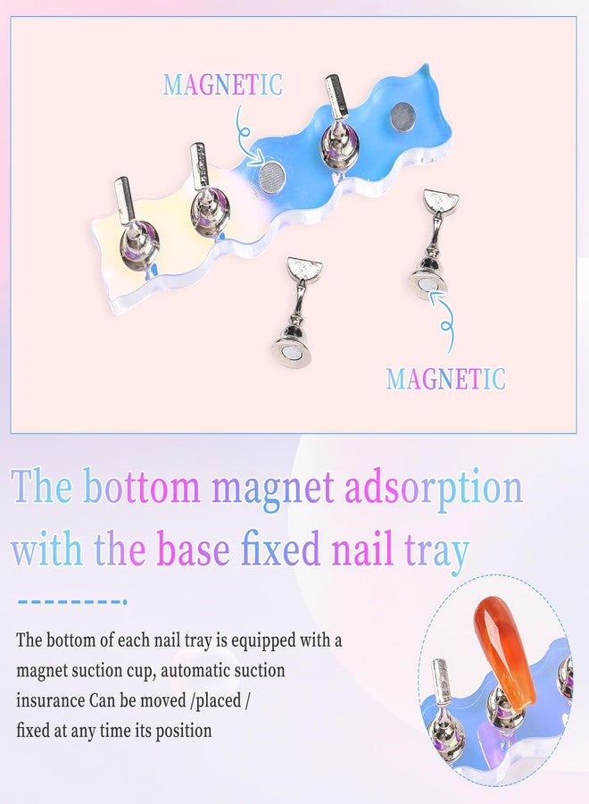 ANGNYA Nail Stands for Press Ons Fake Nail Holder for Painting Nails Art - Image 5