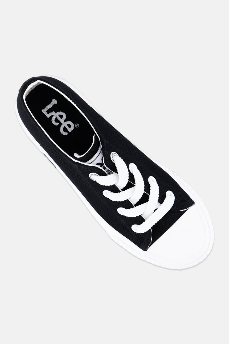 LEE Women Isla C Lace Up Casual Shoes, Black - Image 4