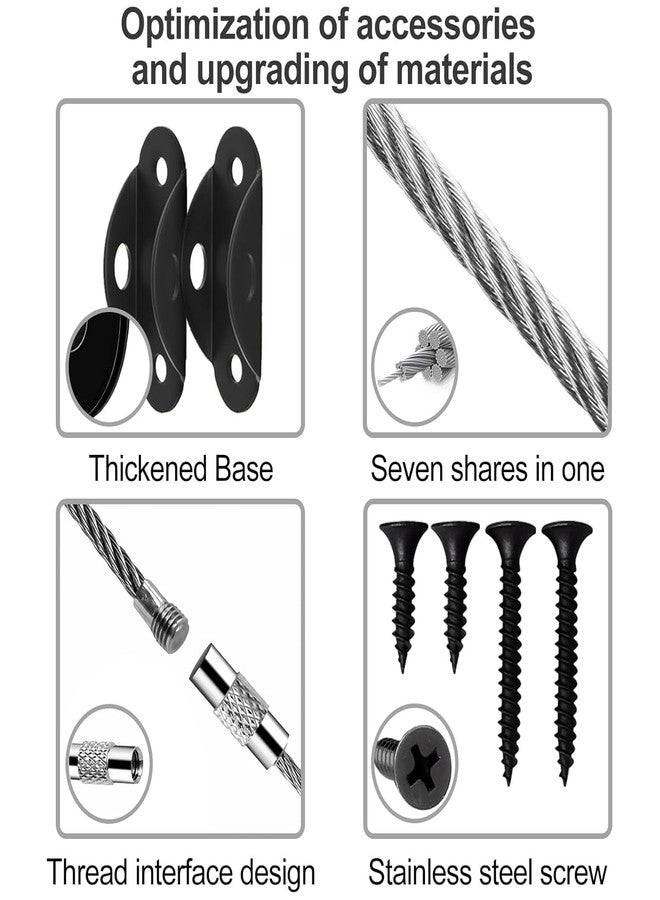 Evona Anti Tip Furniture Anchors, Anti-tip Anchors Thickened Base Baby Safety Tool, Furniture Anchors for Baby Proofing, Baby Safety Wall Anchor for Cabinet, Wardrobe, Drawers, Dresser, Bookshelf (2Pcs/Set) - Image 4