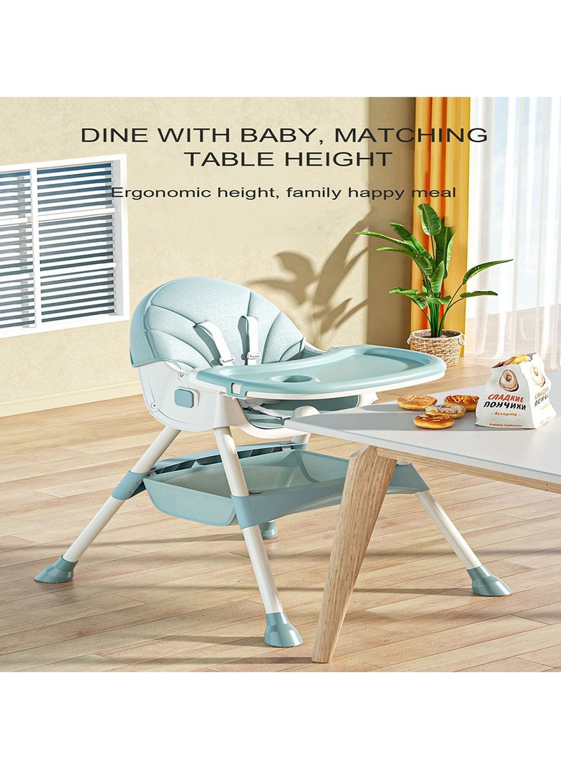 Adjustable Multifunctional Portable Foldable Dining Highchair With Removable Tray-Green - pzsku/ZEBE10D79E5E4DA0AC27FZ/45/_/1731858998/130cd03b-c592-4381-abac-2a32f54a8310