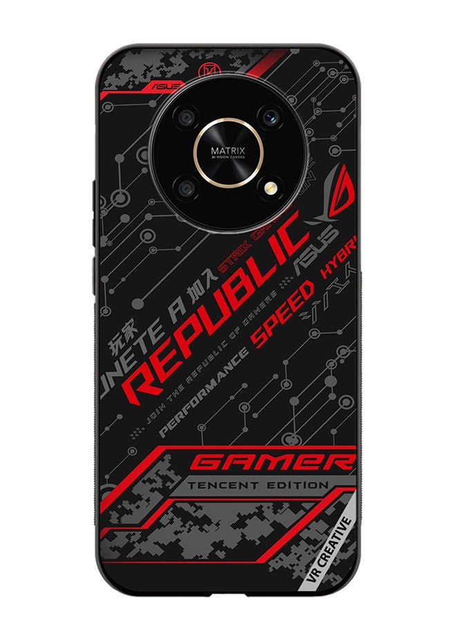 Protective Case Cover For Honor X9 5G Gamer Tencent Edition Design Multicolour