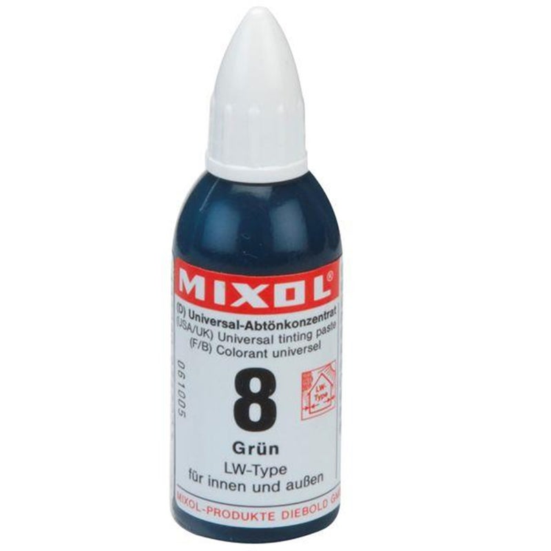 Mixol Universal Tints, Green, #08, 20 Ml