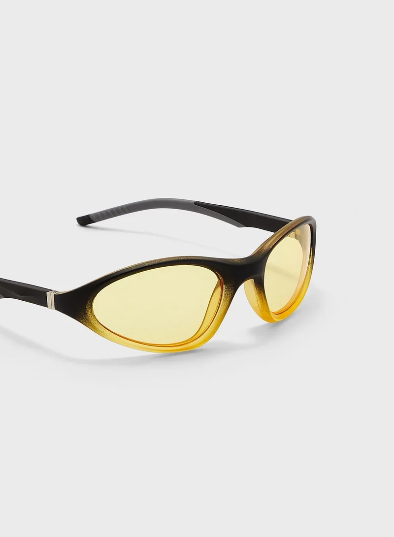 Ginger Sporty Racer Sunglasses