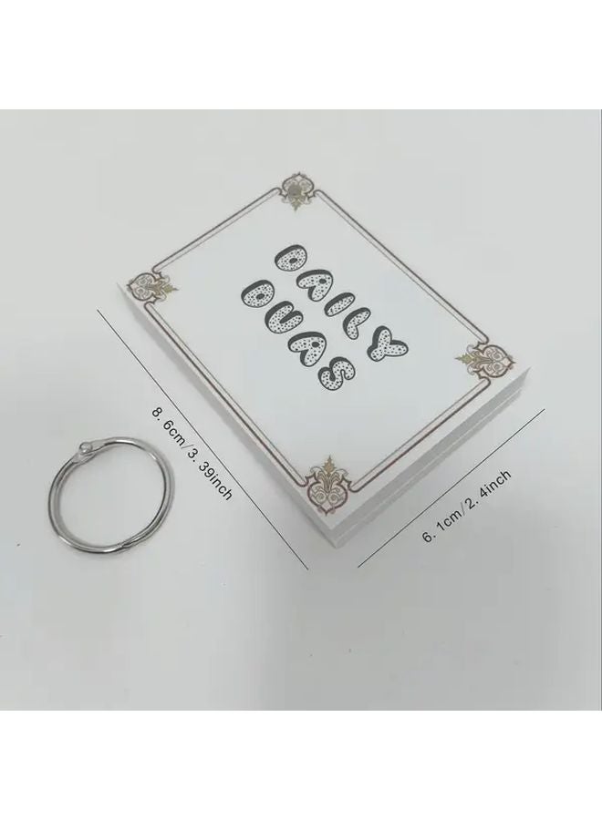 Daily Dua Cards Islamic Flash Cards With Transliteration Muslim Ramadan Gift - Image 4