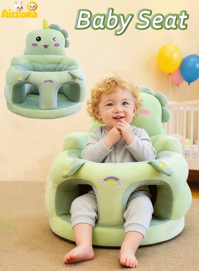 Aissiora Baby Sitting Chair, Baby Sofa, Baby Support Seat, Learning Sitting Chair, Soft Plush Floor Sofa for Baby， Suitable for Boys and Girls - Image 1