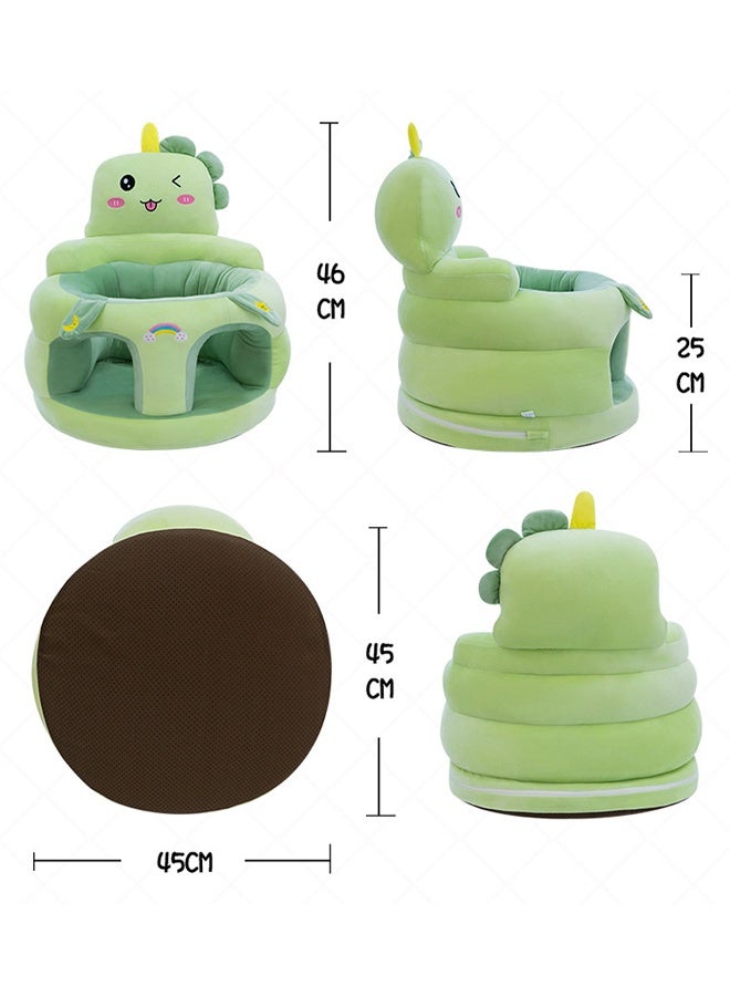 Aissiora Baby Sitting Chair, Baby Sofa, Baby Support Seat, Learning Sitting Chair, Soft Plush Floor Sofa for Baby， Suitable for Boys and Girls - Image 2
