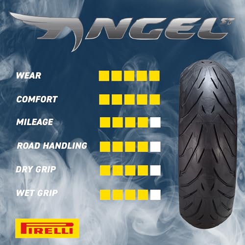 Pirelli Angel ST 120/70ZR-17 58W Front Motorcycle Tire (1868400) - High Performance, Durable, and Reliable Tire for Sport Touring Bikes - Image 4