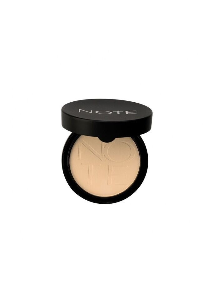 Note Luminous Silk Pressed Powder - 03 Medium Beige - Image 2
