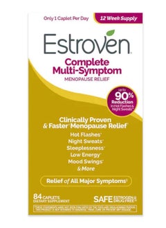 Estroven Estroven Complete Menopause Relief, 84 Vegetarian Caplets  - Image 1