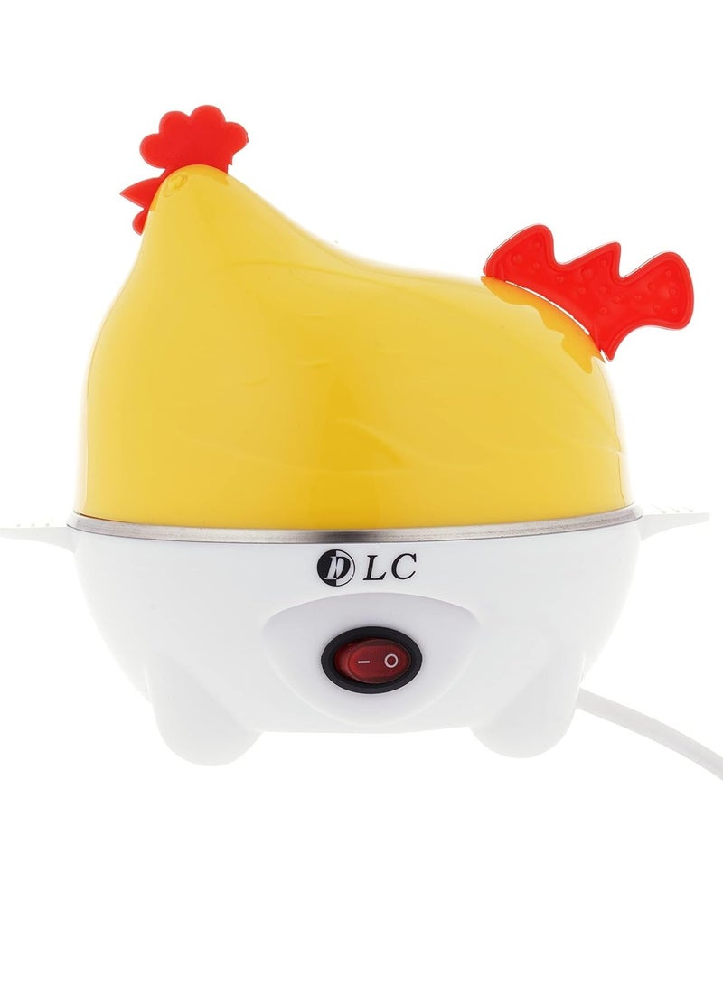 Fast Egg Boiler Stainless Steel Egg Steamer Automatic Power Off Suitable For Steaming Boiling Fried Eggs Yellow  - Image 4