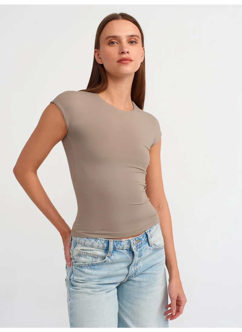 ديلفين 30856 Polyamide T-Shirt-Mink