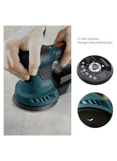 Micro Traders Micro Traders 6 Inch 17 Holes Sanding Disc Pad Backing Sander Hook and Loop Sander Replacement Pad Compatible with BO6030 & BO6040 Festool RO1 ES150 ET2  - Image 3