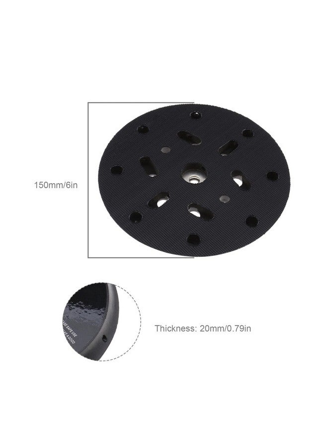 Micro Traders 6 Inch 17 Holes Sanding Disc Pad Backing Sander Hook and Loop Sander Replacement Pad Compatible with BO6030 & BO6040 Festool RO1 ES150 ET2 - Image 4